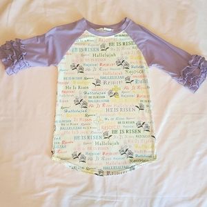 🤑🤑He is Risen!! Girls top